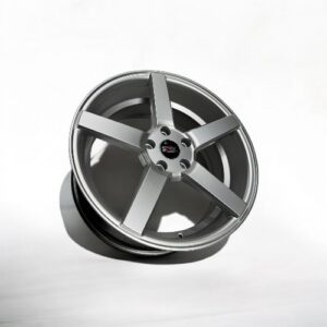 18X8 5X113 EVOX WHEELS CB72.6MM 35MM HYPER SILVER