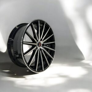 20X8.5 5X113 PISTON WHEELS L560 CB72.6MM 35MM GLOSS BLACK MACHINED FACE
