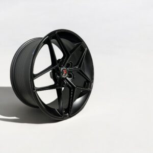 18X8.5 5X113 FLOW FORMING PISTON WHEELS P10192 CB72.6MM 35MM MATT BLACK