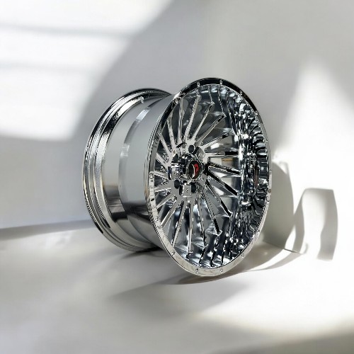 22X12 5X127 5X139.7 PISTON WHEELS P3409 CB78.1MM -44MM CHROME