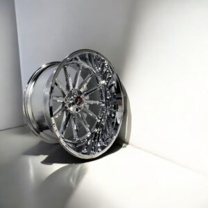 26X14 5X127 5X139.7 PISTON OFF-ROAD  WHEELS P3904 CB78.1MM -76MM CHOME