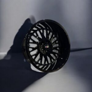 22X12 6X135 6X1397 EVOX WHEELS E4259 CB106.1MM -44MM GLOSS BLACK
